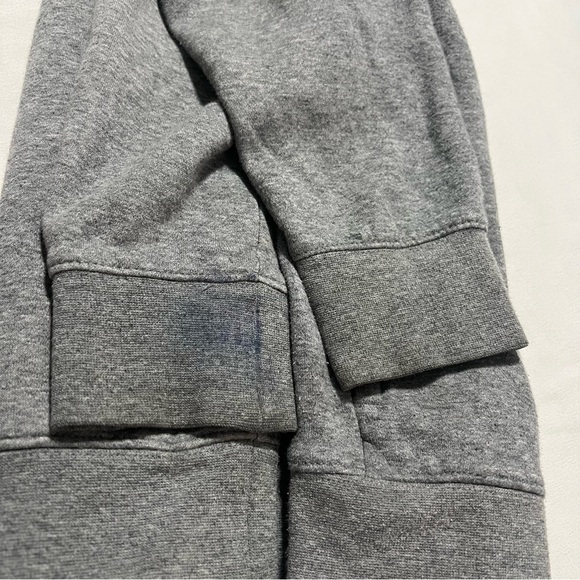 Jordan Kids Size Large (12-13) Graphic Gray Hooded Sweatshirt Activewear - Picture 9 of 9